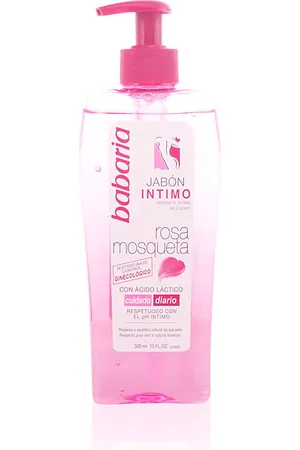 Babaria ROSA MOSQUETA jabón íntimo. Gel íntimo. Tipo de Piel: Todo Tipo de Pieles. Formato: Dosificador. Tendencias: Rosa Mosqueta. Ingredientes: Rosa Mosqueta