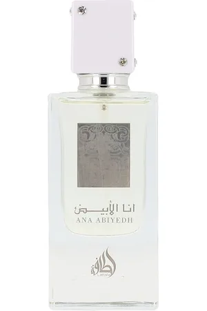 Lattafa ANA ABIYEDH. Perfume. Familias Olfativas: Amaderada, Cítrica, Floral. Tendencias: Perfumes Árabes