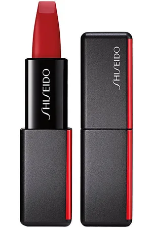 Shiseido MODERNMATTE powder lipstick. Pintalabios y labiales. Color: Rojo, Rosa