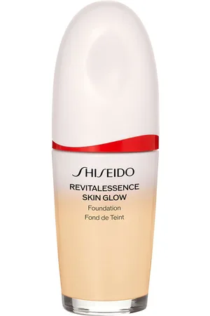 Shiseido REVITALESSENCE SKIN GLOW foundation. Base de maquillaje. Edad: Entre 26 y 35 años, Entre 36 y 50 años, Más de 50 años. Tipo de Piel: Todo Tipo de Pieles. Texturas: Sérum. Formulación: No Comedogénico