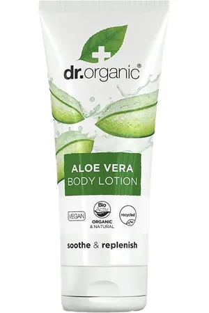 Dr Organic ALOE VERA loción corporal. Hidratante corporal. Texturas: Loción. Tendencias: Aloe Vera. Ingredientes: Aloe Vera. Green Beauty: Vegano, Cruelty Free
