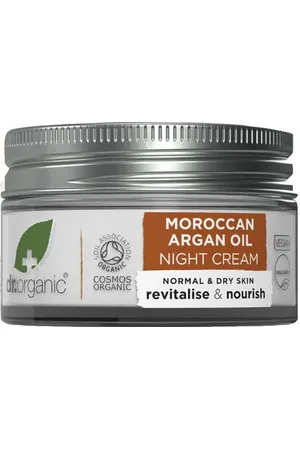 Dr Organic ARGÁN crema de noche. Tratamiento Facial Hidratante. Tipo de Piel: Seca, Normal. Tratamiento: Noche. Texturas: Crema. Tendencias: Argán. Ingredientes: Argán. Alérgenos alimentación: Puede contener algunas trazas. Green Beauty: Vegano, Cruel