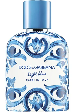 Dolce & Gabbana LIGHT BLUE CAPRI IN LOVE POUR HOMME. Perfume. Familias Olfativas: Amaderada, Especiada