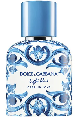Dolce & Gabbana LIGHT BLUE CAPRI IN LOVE POUR HOMME. Perfume. Familias Olfativas: Amaderada, Especiada