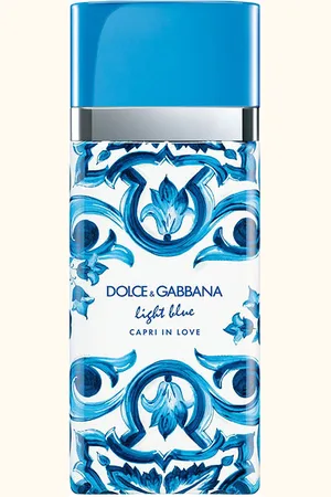 Dolce & Gabbana LIGHT BLUE CAPRI IN LOVE. Perfume. Familias Olfativas: Especiada, Floral