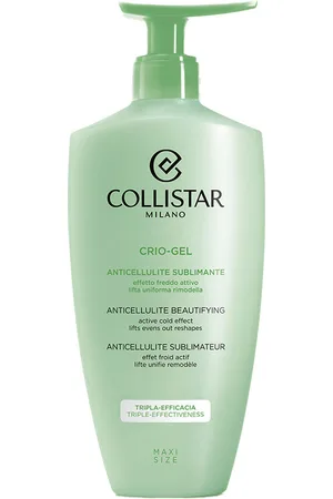 Collistar CRIO-GEL anticelulítico. Tratamiento anticelulítico - Reafirmante corporal. Tipo de Piel: Todo Tipo de Pieles. Texturas: Gel. Formato: Dosificador. Tendencias: Cafeína