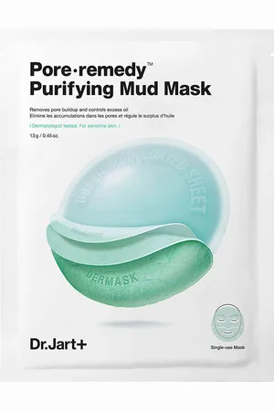 Dr Jart+ PORE REMEDY mascarilla de barro purificante. Tratamiento Acné, Poros y puntos negros - Tratamiento Matificante - Mascarilla Facial. Tipo de Piel: Sensible, Todo Tipo de Pieles. Formulación: Sin Parabenos, Sin Fragancia. Tendencias: Cosmétic