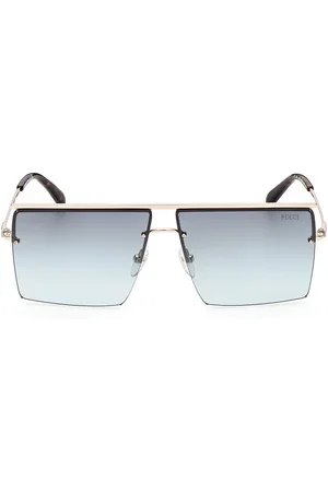 Emilio Pucci EP0188 28B. Gafas de Sol para adultos. Tipo de gafas: Clásicas, Cuadradas. Color: Dorado