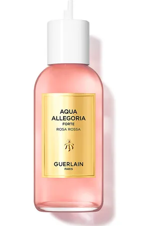 Guerlain AQUA ALLEGORIA ROSA ROSSA FORTE. Perfume - Recarga. Familias Olfativas: Amaderada, Floral, Frutal. Green Beauty: Ingredientes naturales, Packaging sostenible, Recarga y rellenable