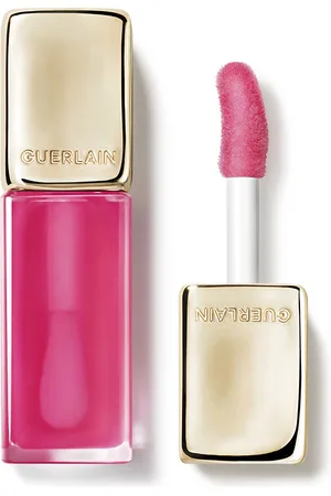 Guerlain KISSKISS BEE GLOW OIL aceite para labios con color. Brillo de labios. Texturas: Aceite. Green Beauty: Ingredientes naturales. Color: Rosa. Tendencias: Miel