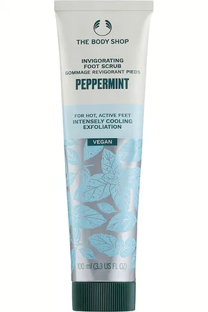 THE BODY SHOP PEPPERMINT reviving pumice foot scrub. Tratamientos y cremas pies. Tipo de Piel: Todo Tipo de Pieles. Green Beauty: Ingredientes naturales, Vegano, Cruelty Free