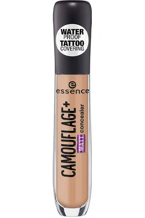 Essence CAMOUFLAGE+ MATT corrector. Corrector maquillaje. Tipo de Piel: Todo Tipo de Pieles. Formulación: Sin Parabenos. Green Beauty: Vegano, Cruelty Free