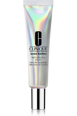 Clinique EVEN BETTER prebase iluminadora. Prebase maquillaje. Tipo de Piel: Todo Tipo de Pieles. Formulación: Hipoalergénico, No Comedogénico, Sin Siliconas, Sin Fragancia. Ingredientes: Vitamina C, Ácido Hialurónico. Tendencias: Ácido Hialurónico,