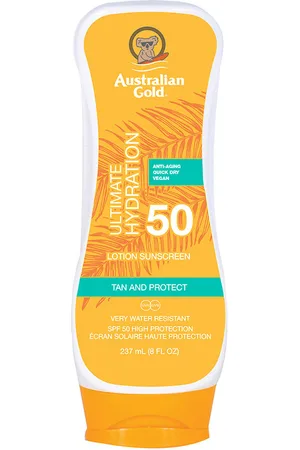 Australian Gold SUNSCREEN SPF50 lotion. Protector solar corporal. Tipo de Piel: Todo Tipo de Pieles. Texturas: Loción. Protección SPF: Alta SPF 50. Green Beauty: Cruelty Free