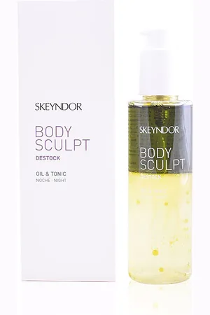 Skeyndor BODY SCULPT DESTOCK oil & tonic noche. Tratamientos reductores. Texturas: Aceite. Formato: Bifásico