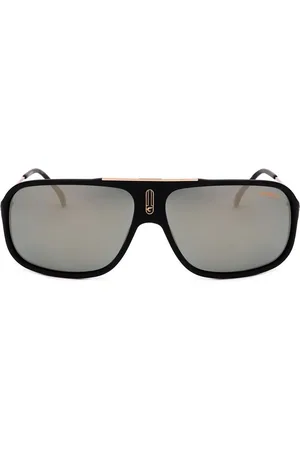 Carrera COOL65. Gafas de Sol para adultos. Color: Dorado, Negro. Tipo de gafas: Rectangulares