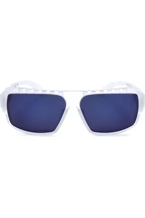 adidas SP0026. Gafas de Sol para adultos. Color: Transparente. Tipo de gafas: Rectangulares