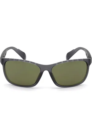 adidas SP0014 20N. Gafas de Sol para adultos. Tipo de gafas: Deporte, Cuadradas. Color: Gris