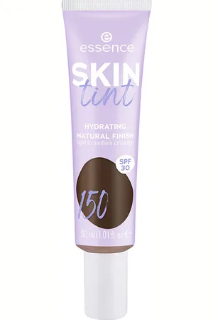 Essence SKIN TINT crema hidratante con color SPF30. Tratamiento Facial Hidratante - Base de maquillaje. Tipo de Piel: Todo Tipo de Pieles. Formulación: Sin Parabenos, No Comedogénico, Sin Fragancia. Tendencias: Aloe Vera, Ácido Hialurónico. Ingredi