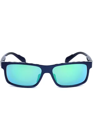 adidas SP0023-F. Gafas de Sol para adultos. Color: Azul. Tipo de gafas: Cuadradas