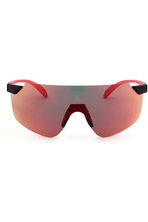 adidas SP0056. Gafas de Sol para adultos. Tipo de gafas: Deporte. Color: Negro, Rojo