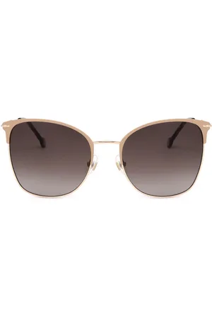 Carolina Herrera CH 0036/S. Gafas de Sol para adultos. Color: Dorado. Tipo de gafas: Mariposa