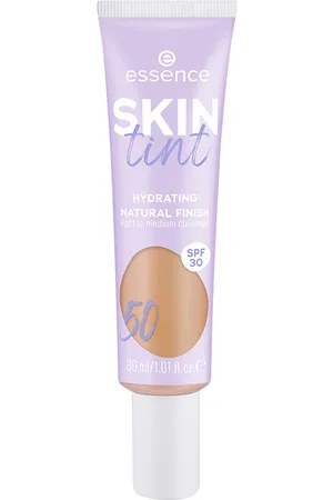 Essence SKIN TINT crema hidratante con color SPF30. Tratamiento Facial Hidratante - Base de maquillaje. Tipo de Piel: Todo Tipo de Pieles. Formulación: Sin Parabenos, No Comedogénico, Sin Fragancia. Tendencias: Aloe Vera, Ácido Hialurónico. Ingredi