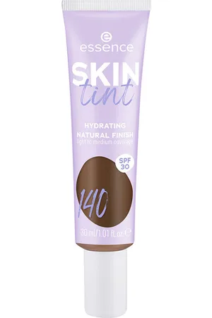Essence SKIN TINT crema hidratante con color SPF30. Tratamiento Facial Hidratante - Base de maquillaje. Tipo de Piel: Todo Tipo de Pieles. Formulación: Sin Parabenos, No Comedogénico, Sin Fragancia. Tendencias: Aloe Vera, Ácido Hialurónico. Ingredi