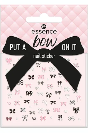 Essence Put A Bow On It pegatinas para uñas. Uñas postizas y complementos