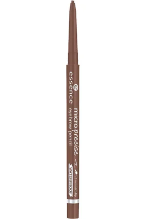 Essence MICRO PRECISE lápiz de cejas waterproof. Maquillaje para cejas. Texturas: Crema. Formulación: Sin Parabenos, Sin Alcohol, Sin Fragancia. Otras Características: Waterproof. Green Beauty: Vegano, Cruelty Free