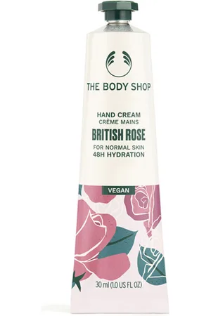 THE BODY SHOP BRITISH ROSE crema de manos. Tratamientos y cremas manos. Tipo de Piel: Normal. Tendencias: Rosa. Green Beauty: Vegano, Cruelty Free