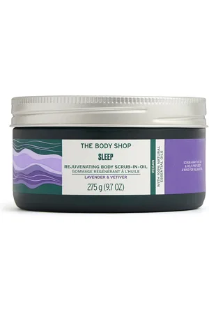 THE BODY SHOP SLEEP aceite exfoliante corporal lavansa & vetiver. Exfoliante corporal. Texturas: Aceite. Green Beauty: Ingredientes naturales, Vegano, Cruelty Free