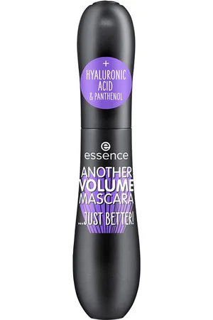 Essence ANOTHER VOLUME MASCARA...JUST BETTER! máscara de pestañas. Máscara de pestañas. Tendencias: Ácido Hialurónico. Green Beauty: Vegano, Cruelty Free. Ingredientes: Ácido Hialurónico