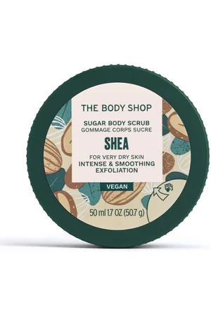 THE BODY SHOP SHEA exfoliante corporal de azúcar. Exfoliante corporal. Tipo de Piel: Normal. Green Beauty: Vegano, Cruelty Free