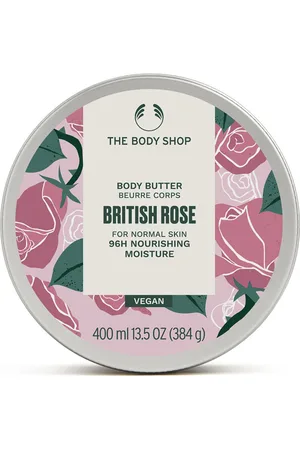 THE BODY SHOP BRITISH ROSE manteca corporal. Hidratante corporal. Tipo de Piel: Normal. Tendencias: Rosa. Green Beauty: Vegano, Cruelty Free
