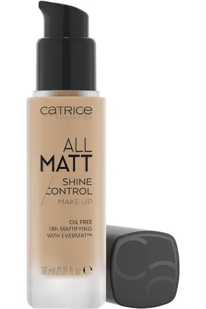 Catrice ALL MATT shine control make up. Base de maquillaje. Edad: Entre 26 y 35 años, Entre 36 y 50 años, Más de 50 años. Tipo de Piel: Todo Tipo de Pieles. Formato: Dosificador. Green Beauty: Vegano, Cruelty Free