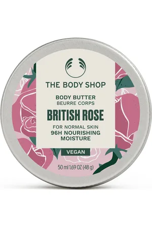THE BODY SHOP BRITISH ROSE manteca corporal. Hidratante corporal. Tipo de Piel: Normal. Green Beauty: Vegano, Cruelty Free