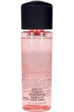Mac GENTLY OFF eye & lip makeup remover. Desmaquillante. Tipo de Piel: Todo Tipo de Pieles. Formato: Bifásico. Otras Características: Waterproof
