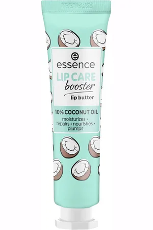 Essence LIP CARE BOOSTER manteca labial. Bálsamo labial. Formato: Bifásico. Green Beauty: Vegano, Cruelty Free. Tendencias: Coco
