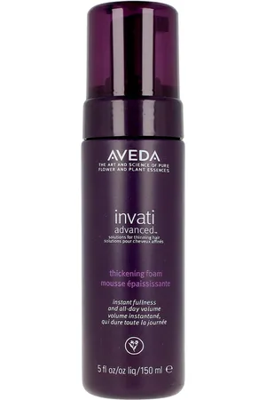 AVEDA INVATI tickening foam mousse épaississante. Producto de peinado. Texturas: Espuma/Mousse. Green Beauty: Ingredientes naturales, Vegano, Cruelty Free. Formulación: Sin Siliconas. Formato: Spray