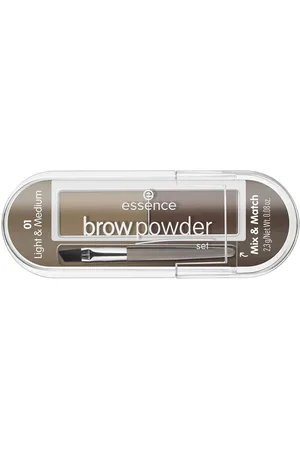 Essence BROW POWDER polvos para cejas. Maquillaje para cejas. Texturas: Polvo. Green Beauty: Vegano, Cruelty Free