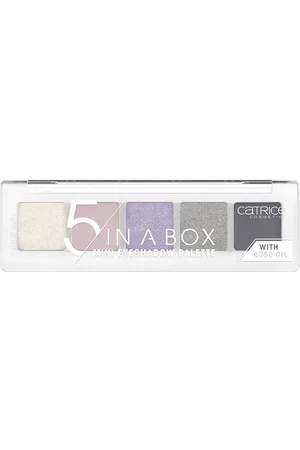 Catrice 5 IN A BOX mini eyeshadow palette. Sombra de ojos. Texturas: Polvo. Green Beauty: Vegano, Cruelty Free. Tendencias: Summer Festival