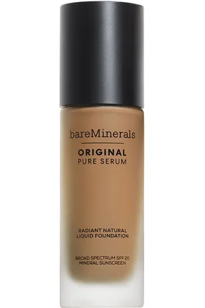 bareMinerals ORIGINAL PURE SERUM liquid foundation. Base de maquillaje. Edad: Entre 26 y 35 años, Entre 36 y 50 años, Más de 50 años. Tipo de Piel: Sensible, Todo Tipo de Pieles. Texturas: Sérum. Formulación: No Comedogénico, Sin Siliconas, Sin Fraganci