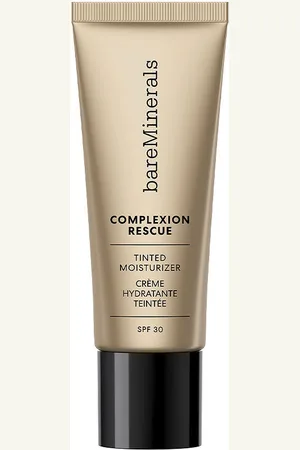 bareMinerals COMPLEXION RESCUE crema hidratante con color SPF30. Base de maquillaje. Tipo de Piel: Todo Tipo de Pieles. Texturas: Crema, Gel. Formulación: Hipoalergénico, Sin Parabenos, Sin Sulfatos, No Comedogénico, Sin Siliconas, Sin Fragancia. Tenden