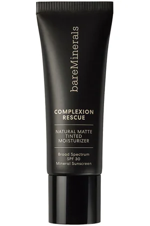 bareMinerals COMPLEXION RESCUE crema hidratante natural mate con color SPF30. Tratamiento Facial Hidratante. Tipo de Piel: Grasa, Sensible, Acneica. Formulación: Hipoalergénico, Sin Parabenos, Sin Sulfatos, No Comedogénico, Sin Fragancia. Tendencias: Es