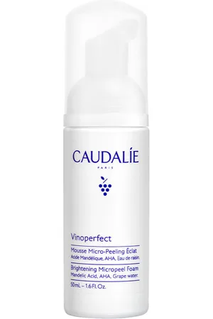 Caudalie Vinoperfect espuma micropeeling luminosidad. Limpiador facial