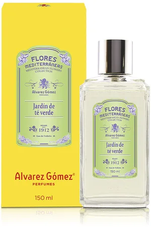 Alvarez Gómez FLORES MEDITERRANEAS jardín té verde. Eau de Toilette - Colonia. Familias Olfativas: Acuática, Floral