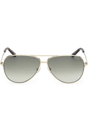 Emilio Pucci EP0229. Gafas de Sol para adultos. Tipo de gafas: Lujo, Aviador. Color: Dorado
