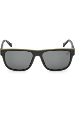Timberland TB00025 POLARIZADA. Gafas de Sol para adultos. Color: Negro. Tipo de gafas: Rectangulares, Polarizadas
