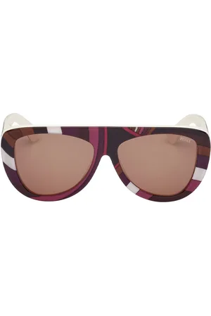 Emilio Pucci EP0231. Gafas de Sol para adultos. Tipo de gafas: Lujo, Aviador. Color: Granate